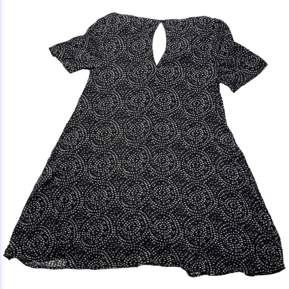 ANTHROPOLOGIE STARING AT STARS BUTTON DOWN DRESS SWIRL PRINT 90s INSPIRED - Picture 10 of 10